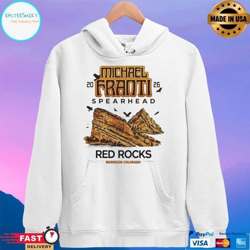 Michael Franti Morrison 2026 Red Rocks Amphitheatre Shirt