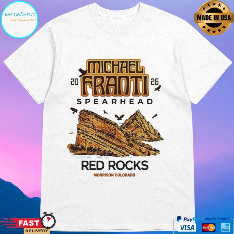 Michael Franti Morrison 2026 Red Rocks Amphitheatre Shirt