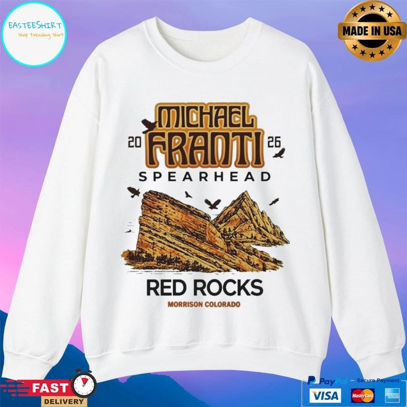 Michael Franti Morrison 2026 Red Rocks Amphitheatre Shirt
