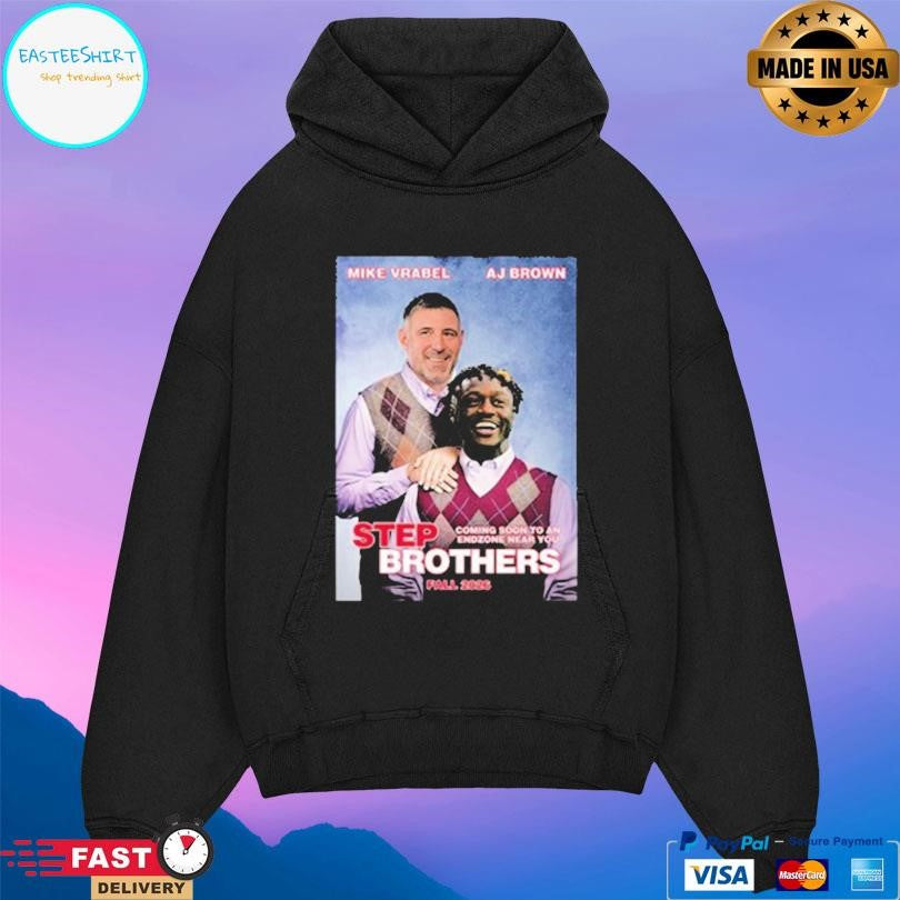 Mike Vrabel And Aj Brown Step Brothers Ne 2026 Shirt