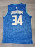 milwaukee bucks #34 giannis antetokounmpo 2023-24 city edition swingman jersey 24 Season Bucks 34 City Style 1
