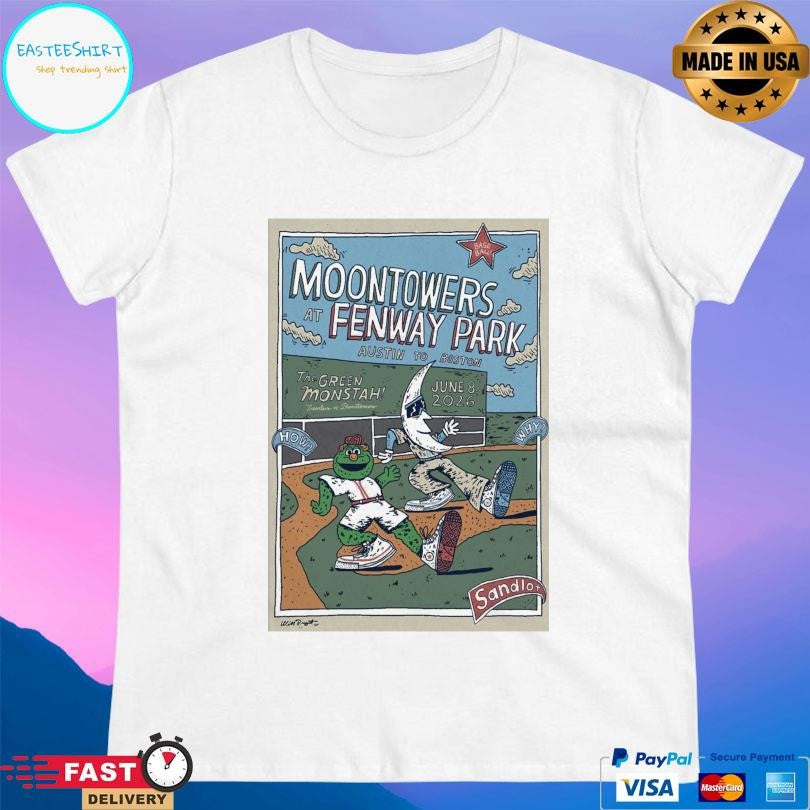 Moontowers At Fenway June 8 2026 Shirt
