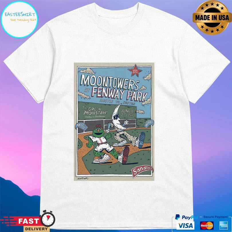 Moontowers At Fenway June 8 2026 Shirt
