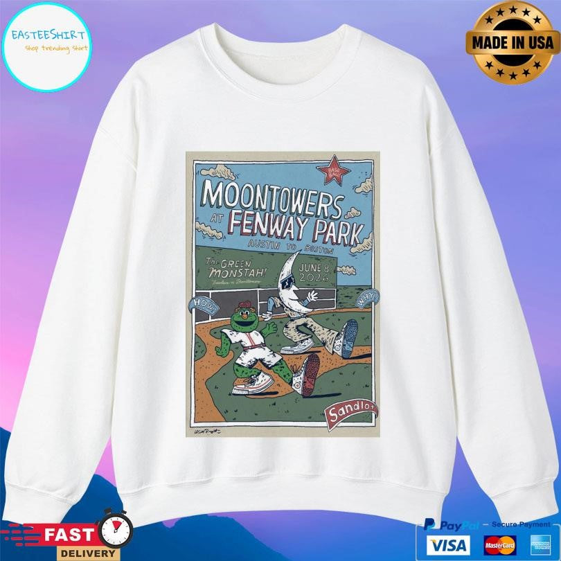 Moontowers At Fenway June 8 2026 Shirt