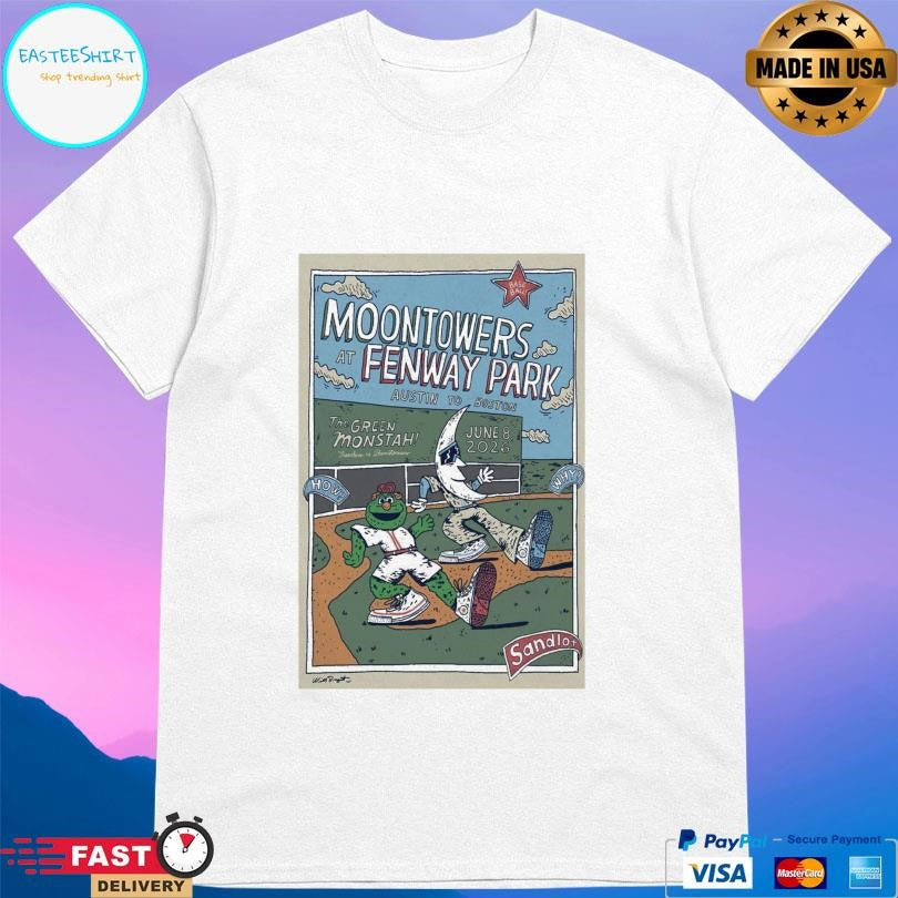 Moontowers June 8 2026 Fenway Park Boston Shirt