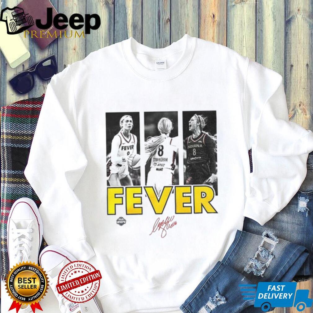 Sophie Cunningham Indiana Fever Team Player Hustle WNBA shirt