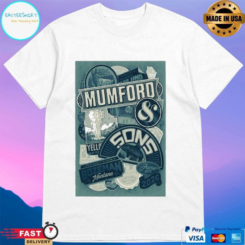 Mumford And Sons Bozeman Montana Shirt