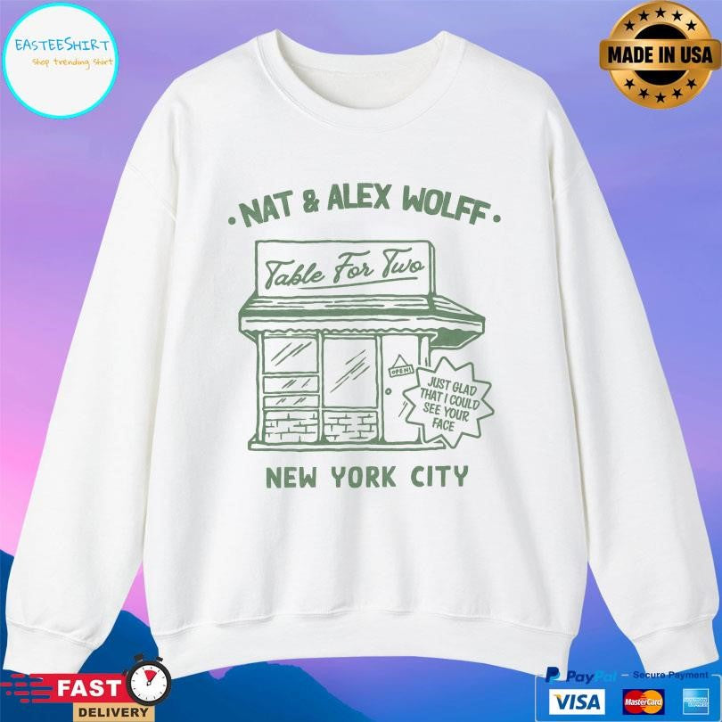 Nat And Alex Table For Two Shirt
