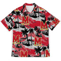 Ncaa Maryland Terrapins Coconut Trees Car Trendy Hawaiian Shirt Aloha Shirt