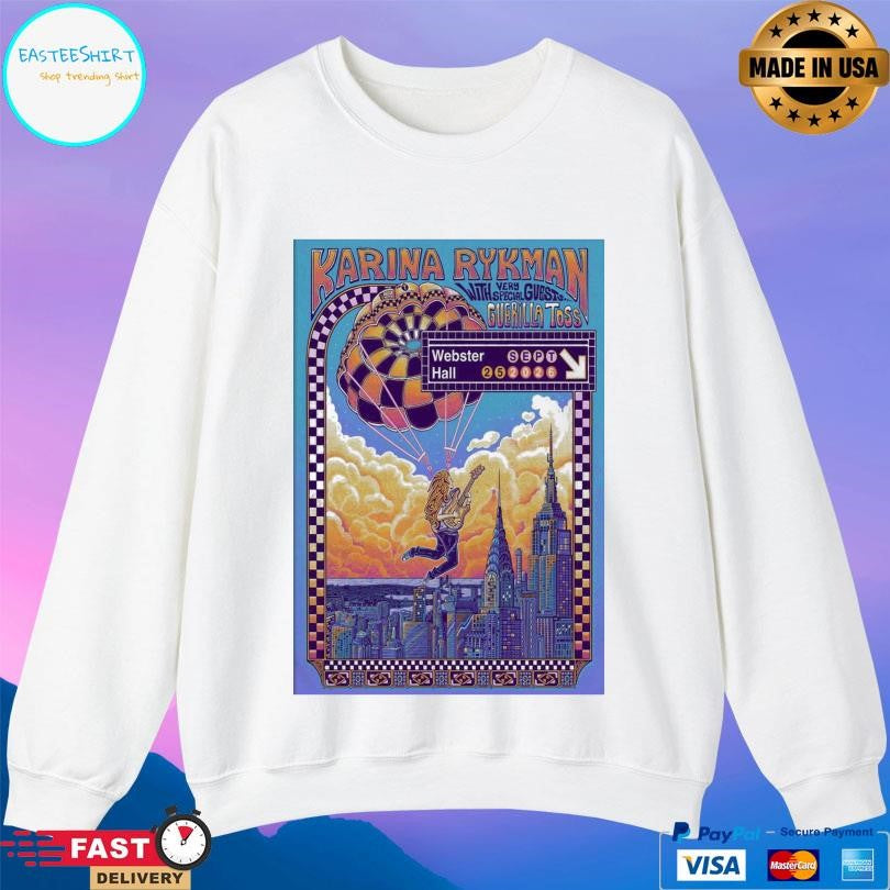 Karina Rykman New York’s Webster Hall 09 25 2026 Shirt