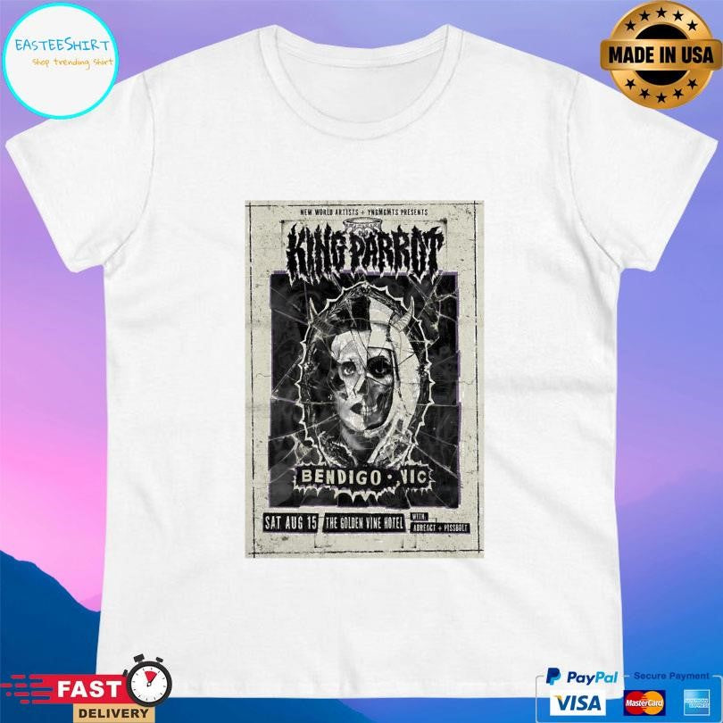 King Parrot Bendigo Australia Tour On Aug 15 2026 Shirt
