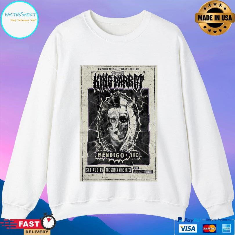 King Parrot Bendigo Australia Tour On Aug 15 2026 Shirt