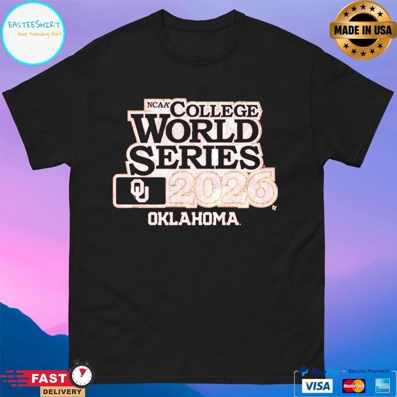 Oklahoma Baseball 2026 College World Series Shirt
