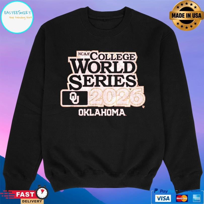 Oklahoma Baseball 2026 College World Series Shirt