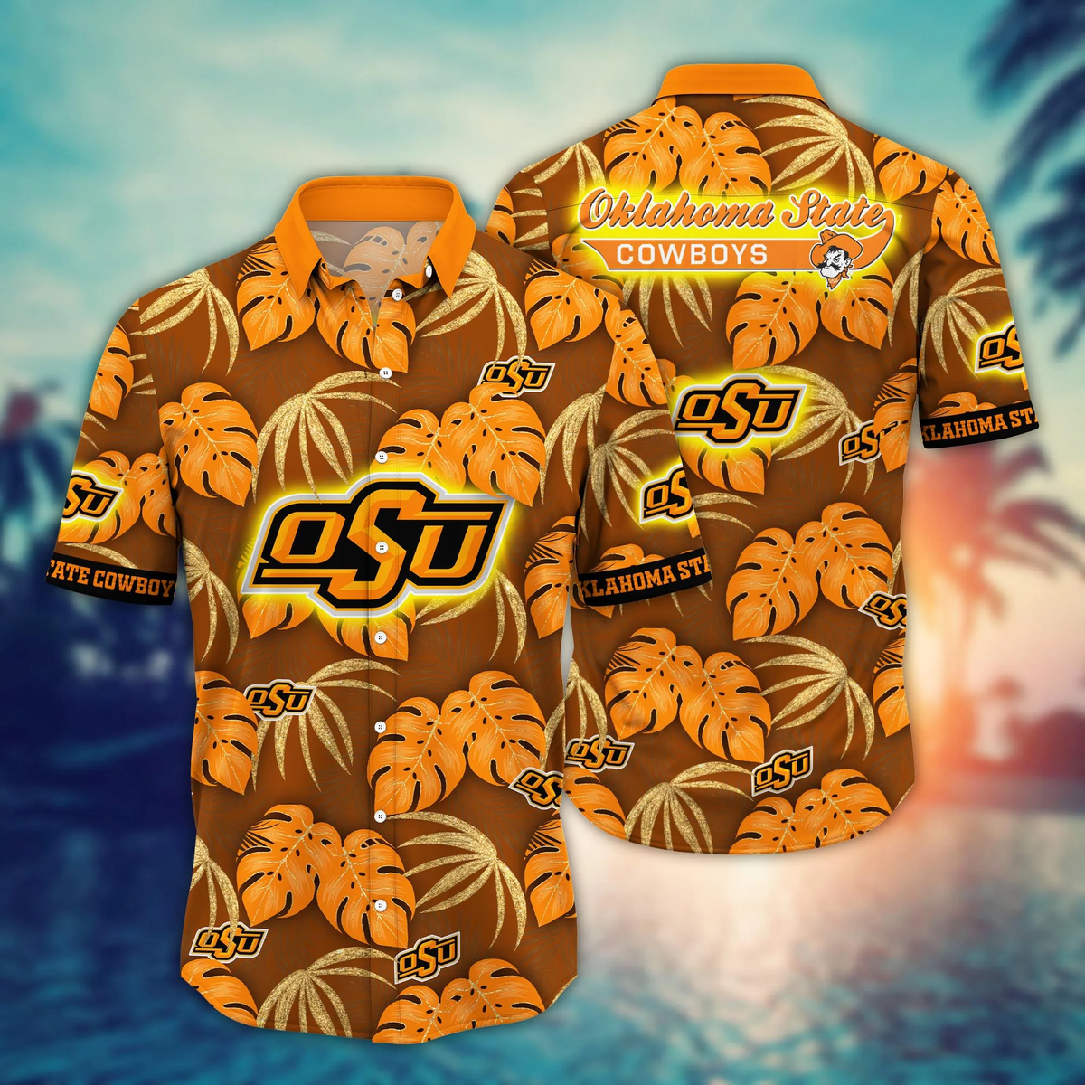 Oklahoma State Cowboys NCAA Hawaiian Shirt Dry Season Aloha Shirt
