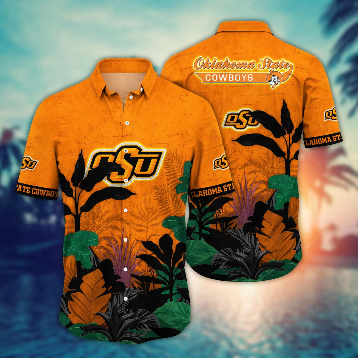 Oklahoma State Cowboys NCAA Hawaiian Shirt Summertime Finals Match Shirts