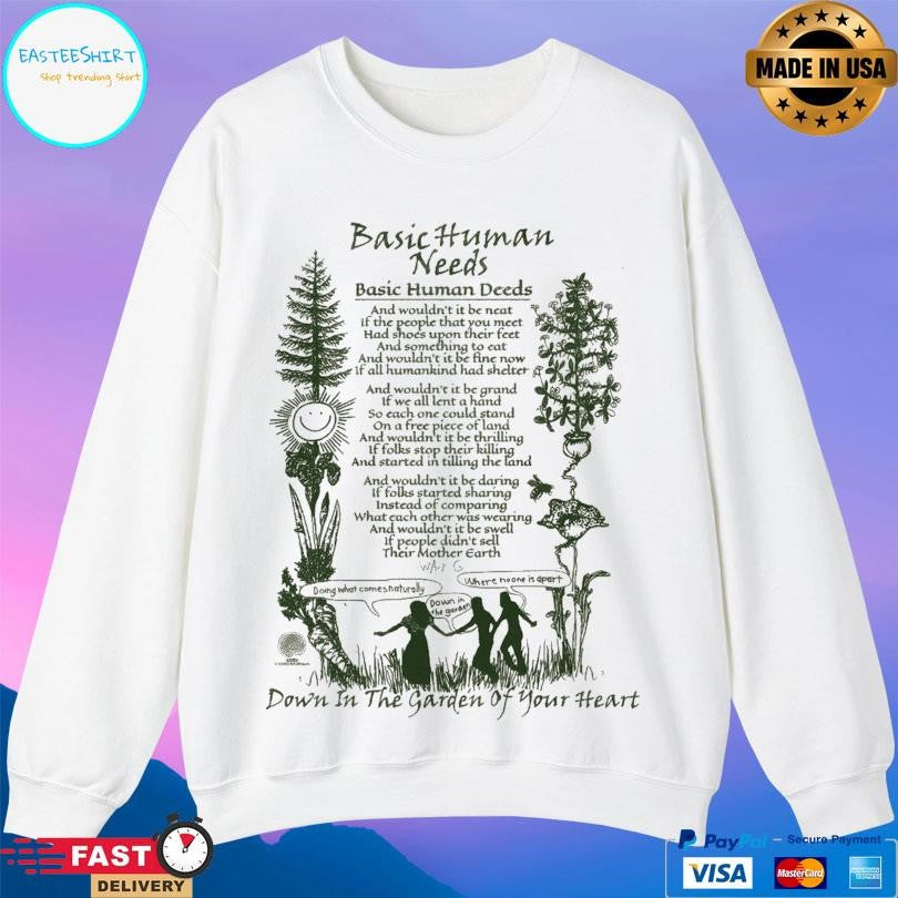 Online Ceramics Basic Human Needs Beige Shirt