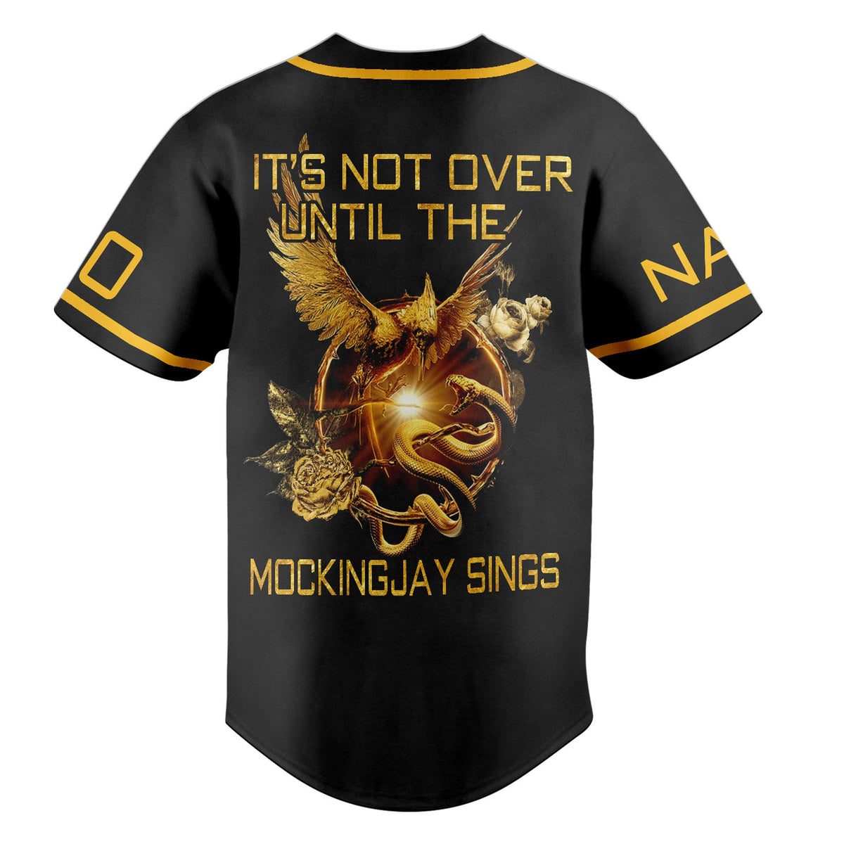 Personalized The Hunger Games Baseball Jersey For Men &amp; Women