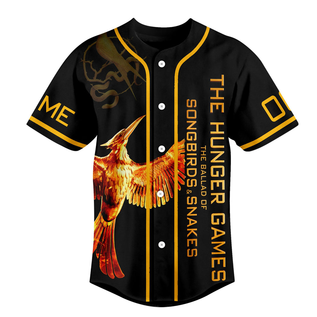 Personalized The Hunger Games Baseball Jersey For Men &amp; Women