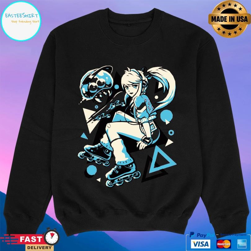 Pixel Eye Bat Cosmic Skater Shirt
