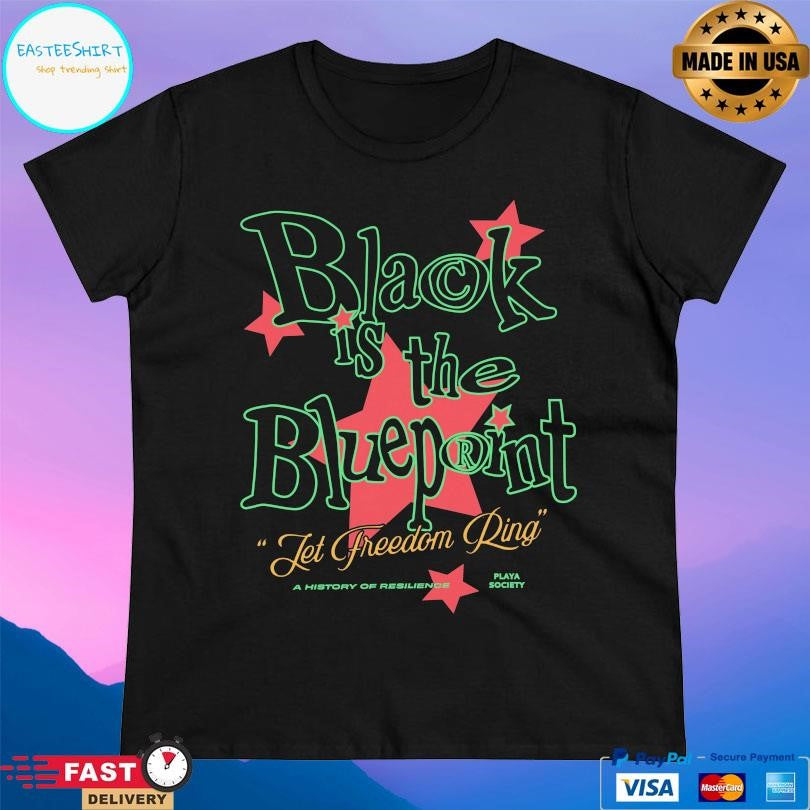 Playa Society Playa Society Black Is The Blueprint Shirt