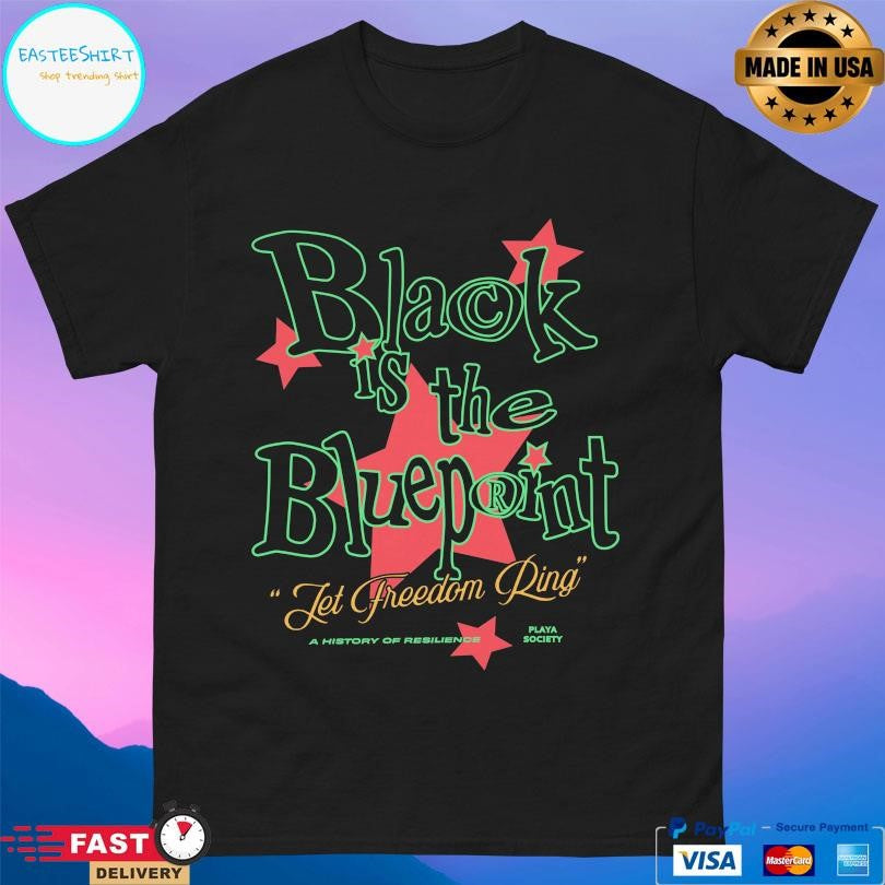 Playa Society Playa Society Black Is The Blueprint Shirt