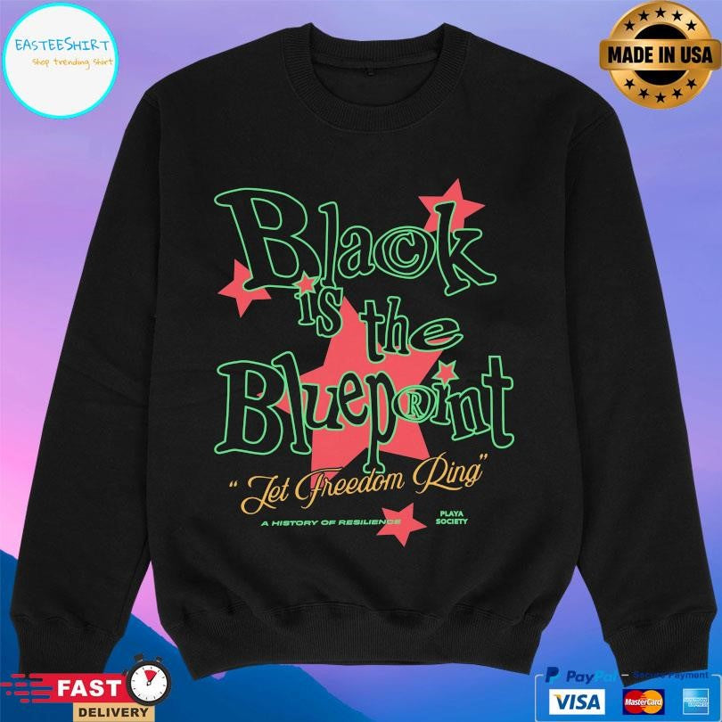 Playa Society Playa Society Black Is The Blueprint Shirt