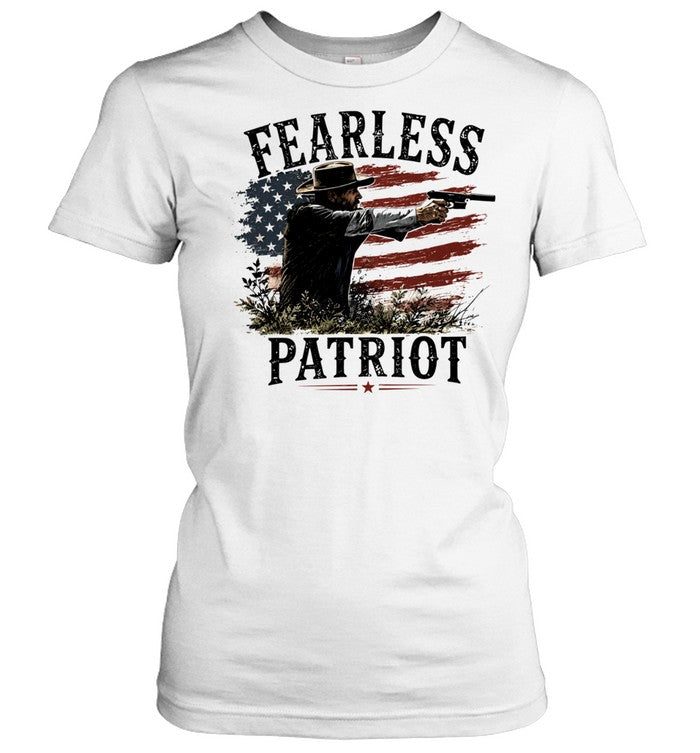 Jordan Salinas Fearless Patriot Shirt