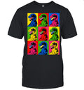 Pop Art T-Rex Dinosaur colorful tyrannosaurus Shirt