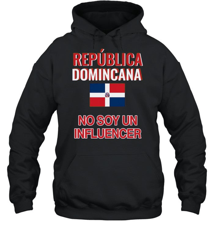 Republica Domincana no soy un influencer flag Shirt