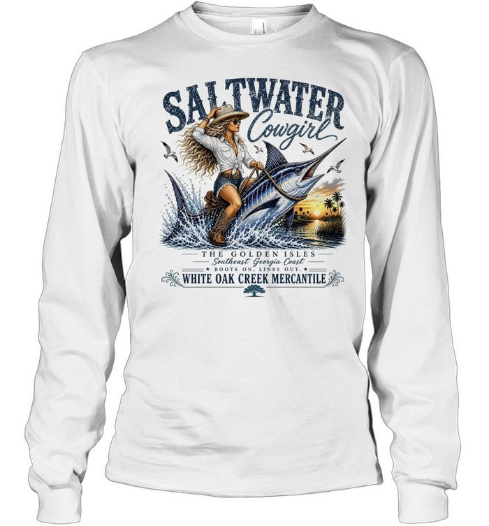 Saltwater Cowgirl the Golden Isles Shirt