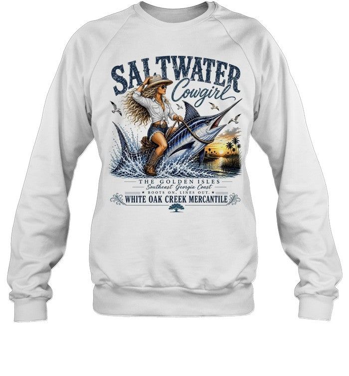 Saltwater Cowgirl the Golden Isles Shirt