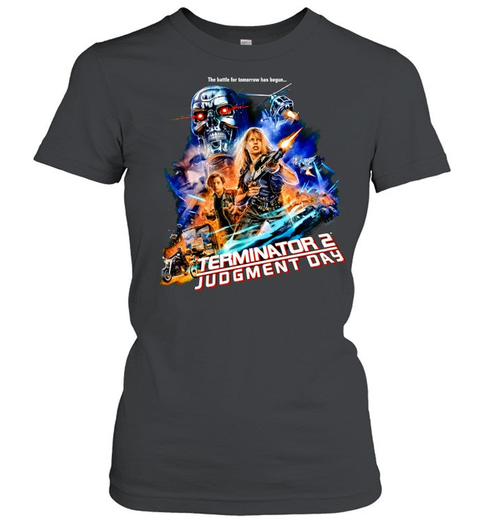 Sarah Connor John Connor Terminator 2 Judgment Day the battle for tomorrow Shirt