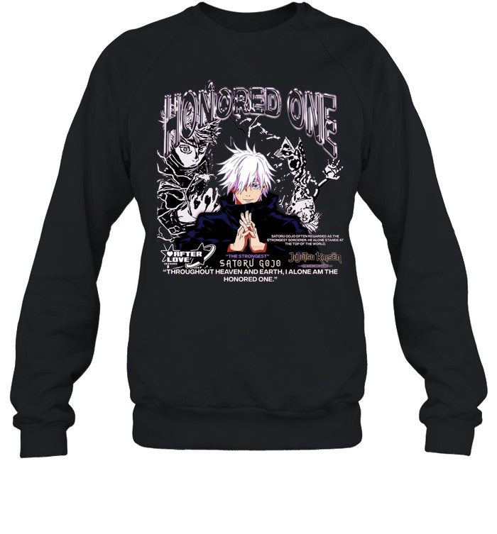 Satoru Gojo Honored One Throughout Heaven and Earth Jujutsu Kaisen Shirt