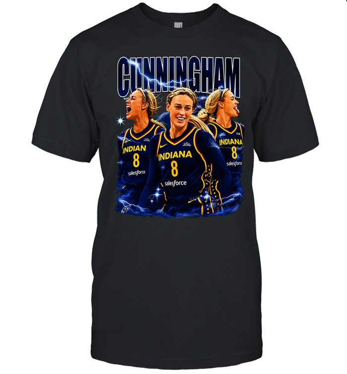 Sophie Cunningham 8 Indiana Fever Basketball Salesforce graphic vintage Shirt