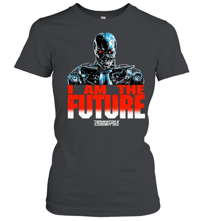 T-800 Endoskeleton Terminator 2 Judgment Day I am the future Shirt