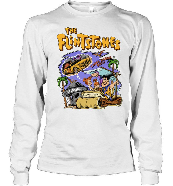 The Flintstones Yabba-Dabba-Doo Stonehouse Car Shirt