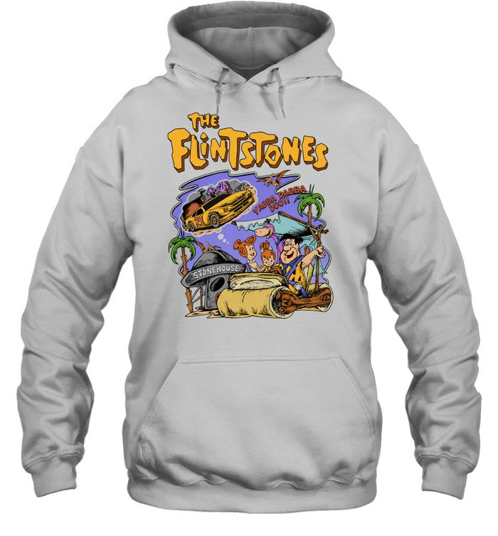 The Flintstones Yabba-Dabba-Doo Stonehouse Car Shirt