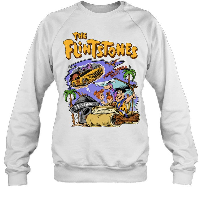 The Flintstones Yabba-Dabba-Doo Stonehouse Car Shirt