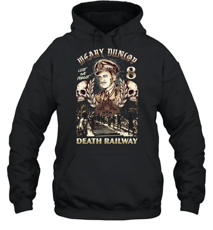 Weary Dunlop Lest We Forget 8 Death Railway Shirt