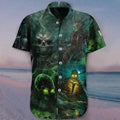 Pure Horror Inspired Halloween Hawaiian Shirt