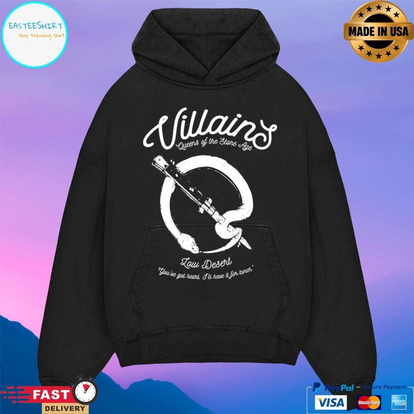 Qotsa Snake Q Villains Shirt