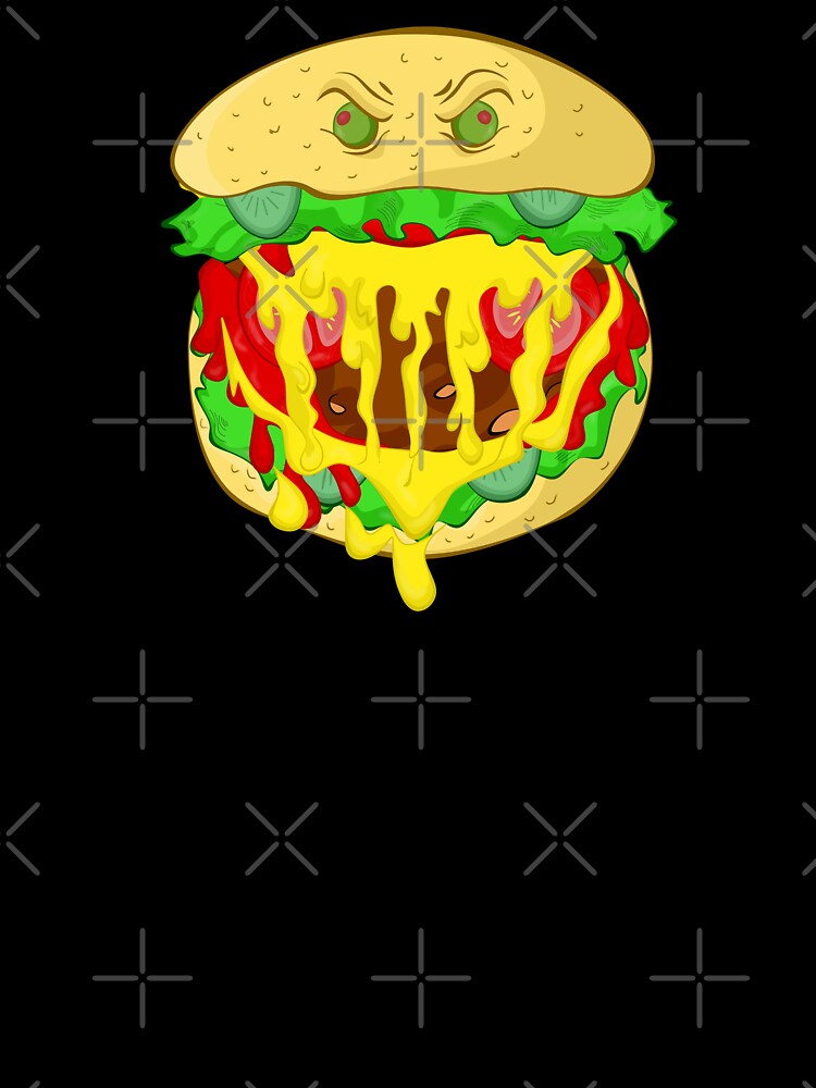 Monster Burger by Mariia Berezhna