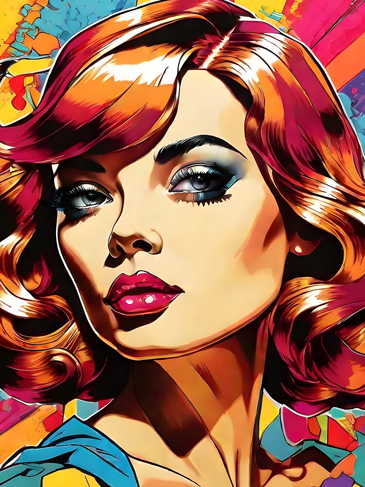 pop art style design by aledfychan