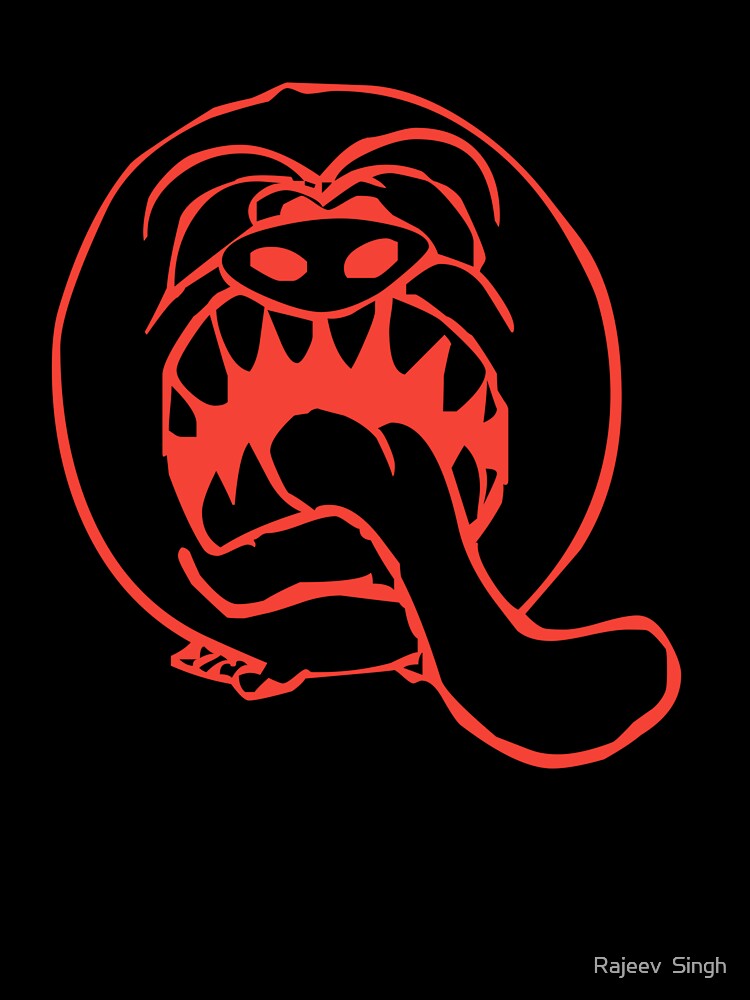 Scary Initial Monogram Q by Rajeev  Singh