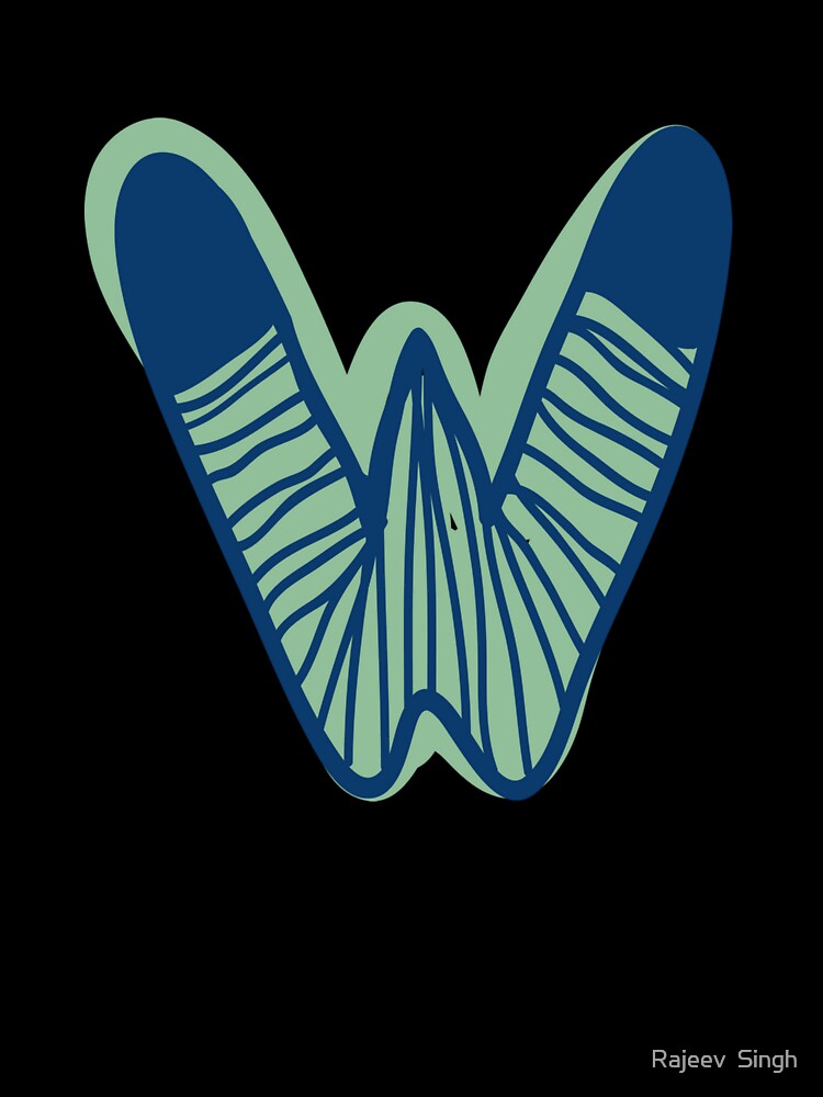 Initial Monogram W by Rajeev  Singh