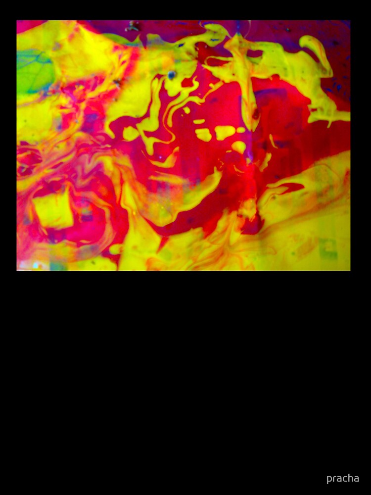 Flowing color by pracha