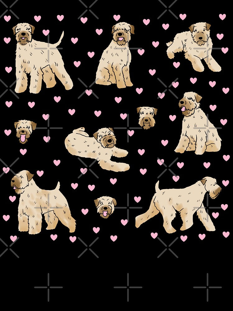 soft coated wheaten terrier cute illustration pack by Yarafantasyart