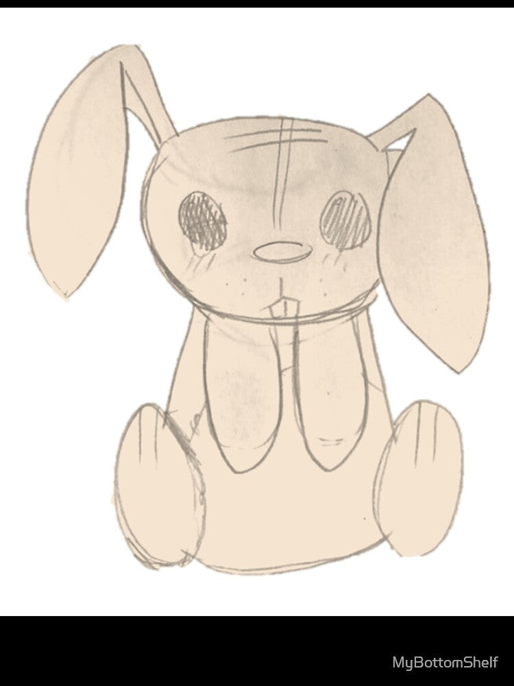 Rabbity Rabbity - Doodles Er' day TAN by MyBottomShelf