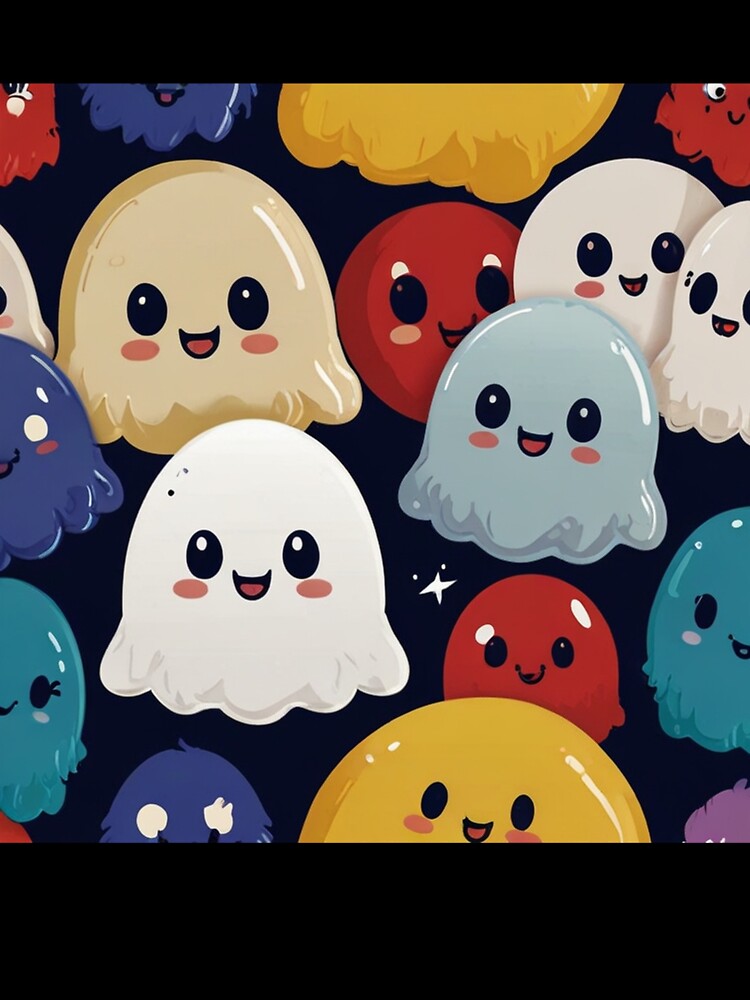 Ghost Kawaii Cute Gift | Serene Ghost Kawaii Cute Design by Joy-boy-op